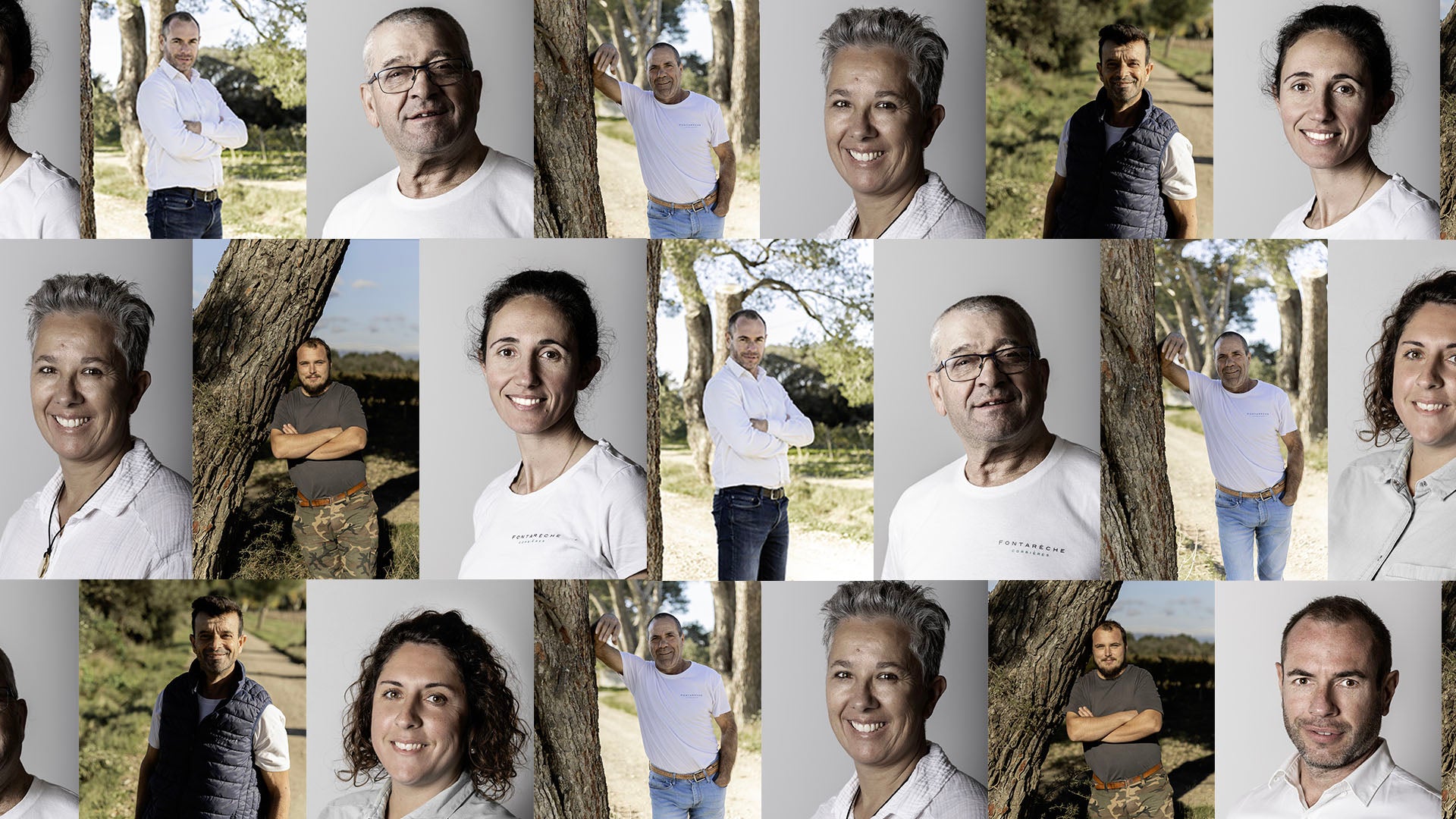 Het team van Château Fontarèche. De mensen achter de wijnen